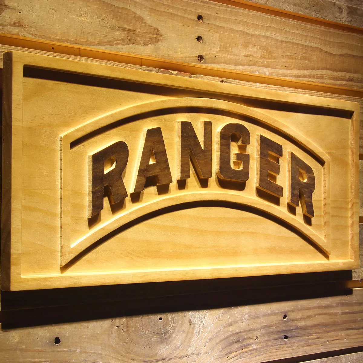 US Army Ranger Wood Sign