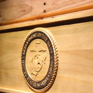 US Marine Corps Wood Sign