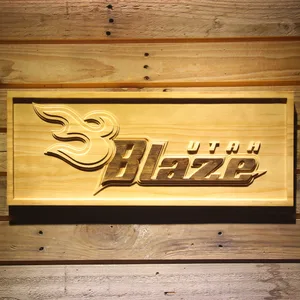 Utah Blaze Wood Sign - Legacy Edition