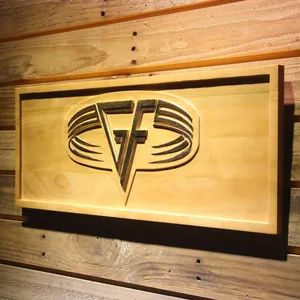 Van Halen Goldfinger Wood Sign