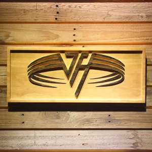 Van Halen Wood Sign