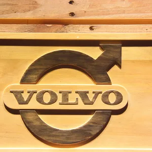 Volvo Wood Sign