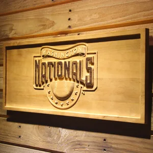 Washington Nationals Wood Sign - Legacy Edition