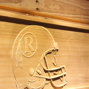 Washington Football Team 1970-1971 Helmet Wood Sign - Legacy Edition