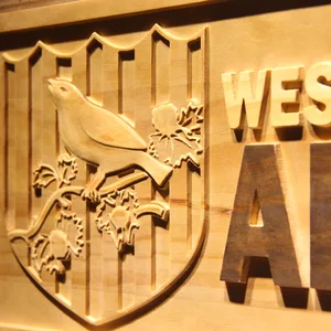 West Bromwich Albion Football Club Wood Sign - Legacy Edition