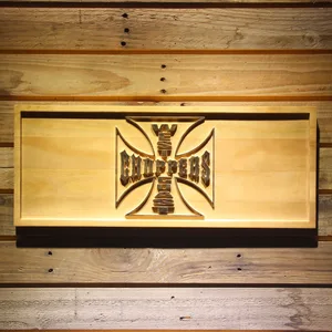West Coast Choppers Wood Sign