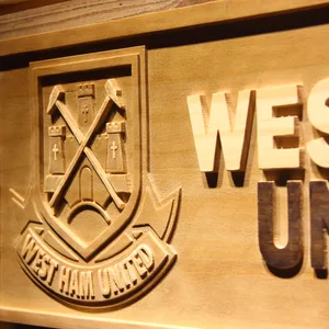 West Ham United Wood Sign - Legacy Edition
