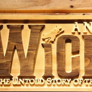 Wicked The Musical Wood Sign