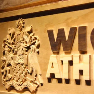 Wigan Athletic FC Wood Sign - Legacy Edition