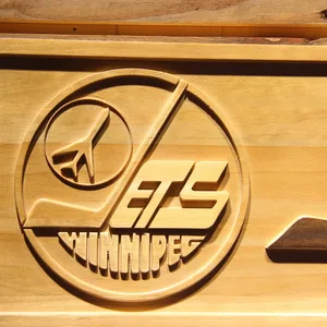 Winnipeg Jets Wood Sign - Legacy Edition