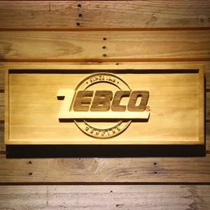 Zebco Wood Sign