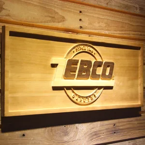 Zebco Wood Sign
