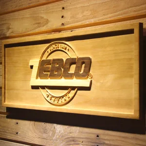 Zebco Wood Sign