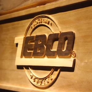 Zebco Wood Sign